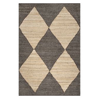 nuLOOM Pandora Diamond Jute Area Rug