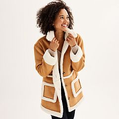 Womens Shearling Jackets Winter Coats Jackets Outerwear