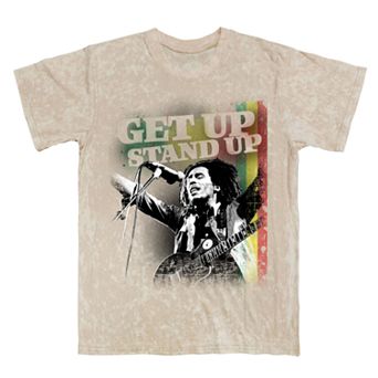Men's Bob Marley Get Up Graphic Tee