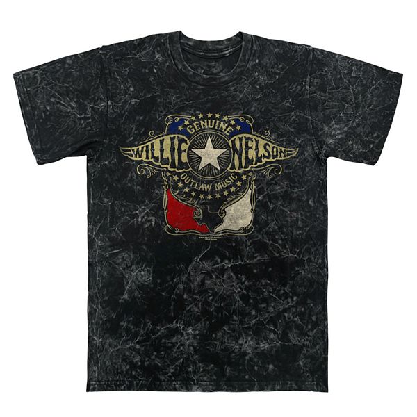 Men's Willie Nelson Outlaw Wings Graphic Tee