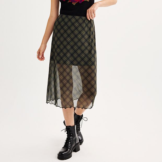 Plaid 2025 skirt kohls