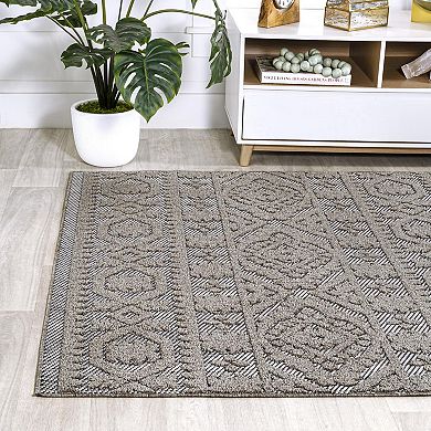 JONATHAN Y Citta MED Tile Indoor Outdoor Rug