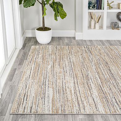 Jonathan Y Loom Modern Striped Area Rug