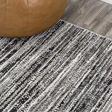 Jonathan Y Loom Modern Striped Area Rug