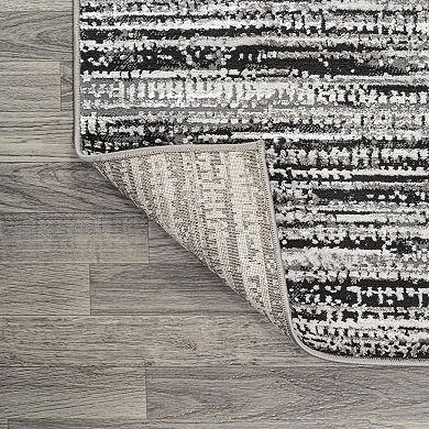 Jonathan Y Loom Modern Striped Area Rug