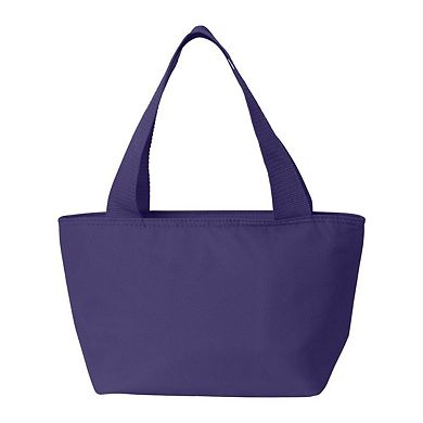 Liberty Bags Recycled Cooler Tote (White) – Insulated Lunch Bag Or Six-Pack Cooler, 50% Recycled Material