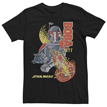 Men's Star Wars Boba Fett Launching Graphic Tee