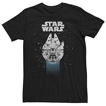 Men's Star Wars Millennium Falcon In Space Graphic Tee