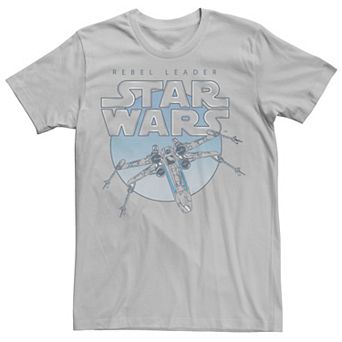 Men's Star Wars Rebel Leader Spaceship Graphic Tee