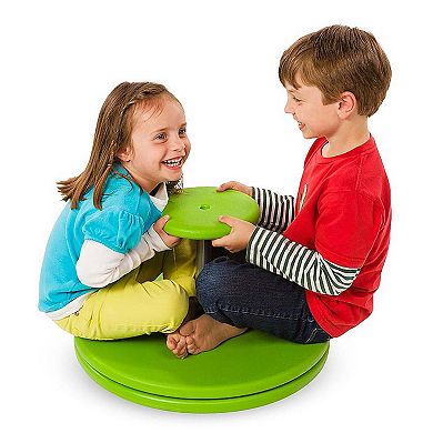 HearthSong Whizzy Dizzy Spinner, Active Indoor/Outdoor Sit and Spin Toy ...