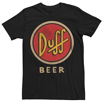 Men's The Simpsons Duff Beer Graphic Tee