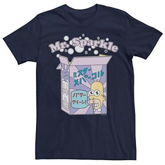 Men's The Simpsons Mr. Sparkle Box Graphic Tee