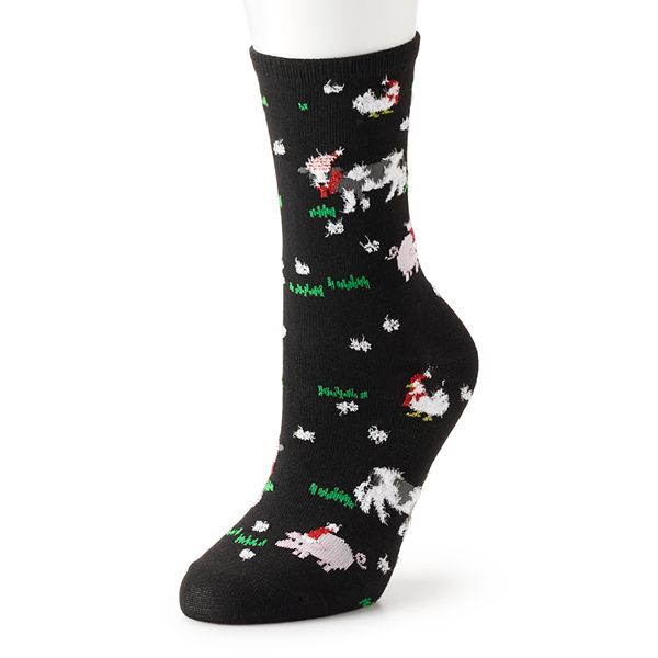 Farm Adventure ruffled short socks main image 1