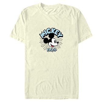 Disney's Mickey Mouse Juniors' Classic Happy Face Mickey 1928 Boyfriend Tee