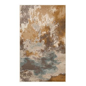Superior Pixi Contemporary Modern Abstract Floral Indoor Area Rug