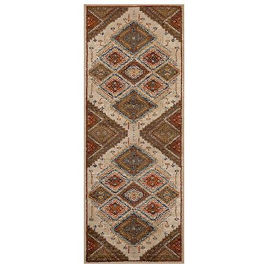 Superior Bohemian Rustic Geometric Indoor Area Rug