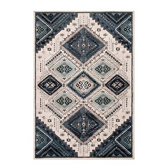 Superior Bohemian Rustic Geometric Indoor Area Rug