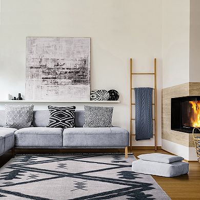 Superior Wakana Southwestern Wool Indoor Area Rug