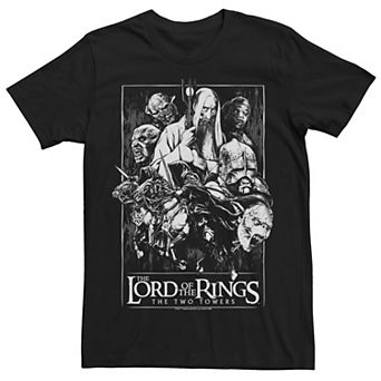 Big & Tall The Lord Of The Rings The Two Towers Sauron's Servants Graphic Tee