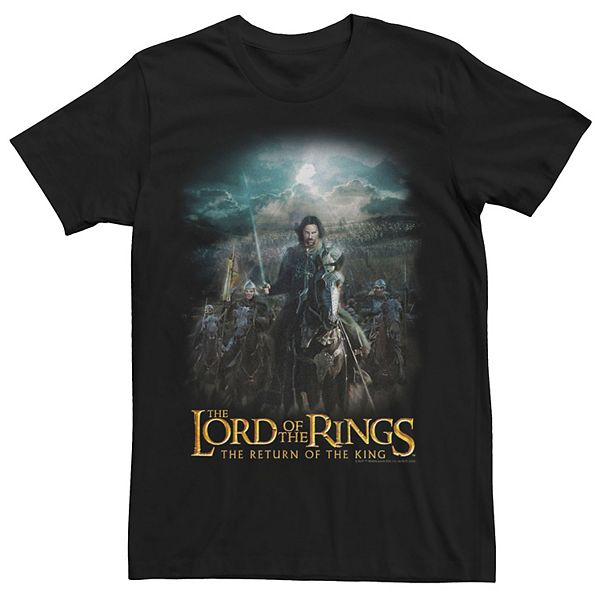 Big & Tall The Lord Of The Rings The Return Of The King Aragorn Poster ...