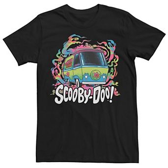 Big & Tall Scooby-Doo Mystery Machine Color Ghost Graphic Tee