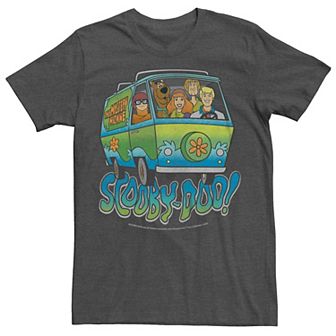 Big & Tall Scooby-Doo Gang Mystery Machine Vintage Graphic Tee