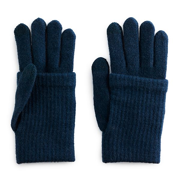 Women's Sonoma Goods For Life® Knit Overlay Magic Glove - Velocity Blue