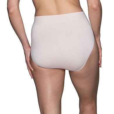Vanity Fair Lingerie No Pinch No Show Seamless Hi-Cut 3-Pack Brief Panty Set 13417