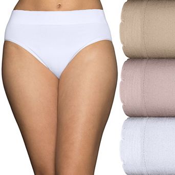 Vanity Fair Lingerie® No Pinch No Show Seamless Hi-Cut 3-Pack Brief Panty Set 13417