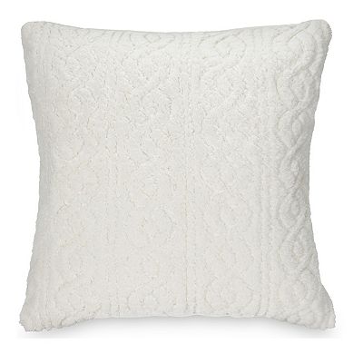 Cuddl Duds Cable Sherpa Decorative Pillow