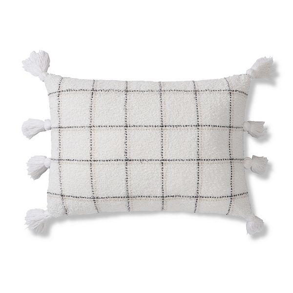 Cuddl duds plaid throw pillow sale