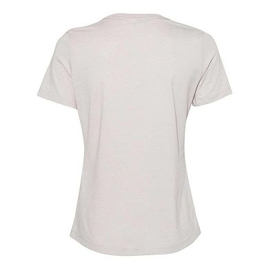 Bella + Canvas Womens Relaxed Fit Heather Cvc Tee