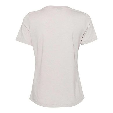 BELLA + CANVAS Womens Relaxed Fit Heather CVC Tee