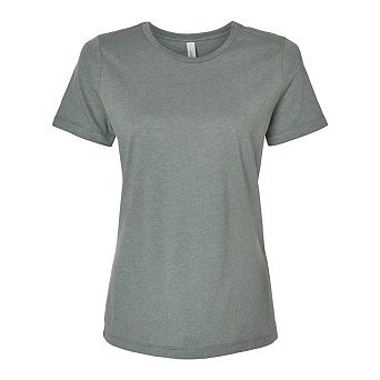 BELLA + CANVAS Womens Relaxed Fit Heather CVC Tee