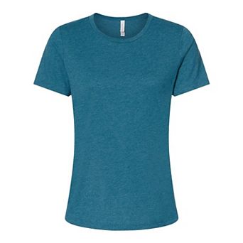 BELLA + CANVAS Womens Relaxed Fit Heather CVC Tee