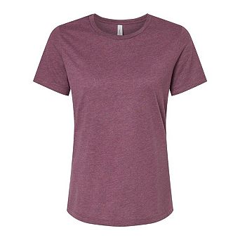 BELLA + CANVAS Womens Relaxed Fit Heather CVC Tee
