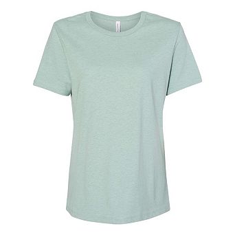 BELLA + CANVAS Womens Relaxed Fit Heather CVC Tee