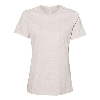 BELLA + CANVAS Womens Relaxed Fit Heather CVC Tee