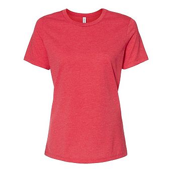 BELLA + CANVAS Womens Relaxed Fit Heather CVC Tee