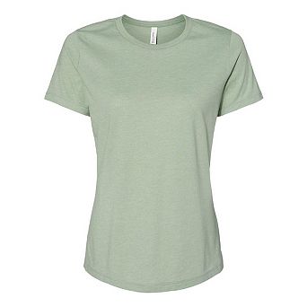 BELLA + CANVAS Womens Relaxed Fit Heather CVC Tee