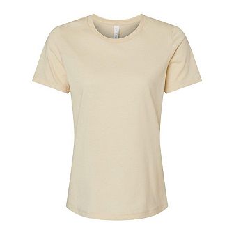 BELLA + CANVAS Womens Relaxed Fit Heather CVC Tee