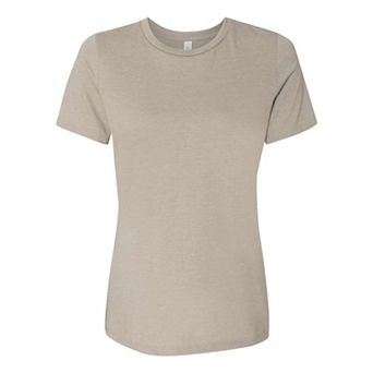 BELLA + CANVAS Womens Relaxed Fit Heather CVC Tee