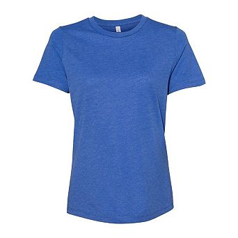 BELLA + CANVAS Womens Relaxed Fit Heather CVC Tee