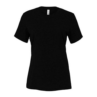 BELLA + CANVAS Womens Relaxed Fit Heather CVC Tee