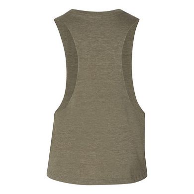 BELLA + CANVAS Women's Racerback Crop Tank