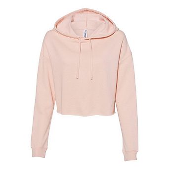 Independent Trading Co. Womens Lightweight Crop Hooded Sweatshirt