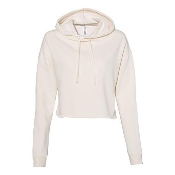 Independent Trading Co. Womens Lightweight Crop Hooded Sweatshirt