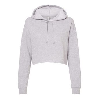Independent Trading Co. Womens Lightweight Crop Hooded Sweatshirt