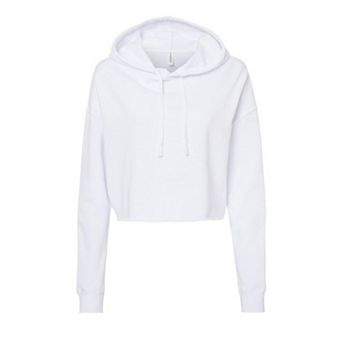 Independent Trading Co. Womens Lightweight Crop Hooded Sweatshirt