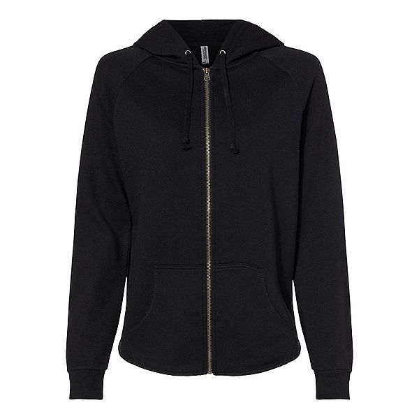 Independent Trading Co. Women's California Wave Wash Full-Zip Hooded ...